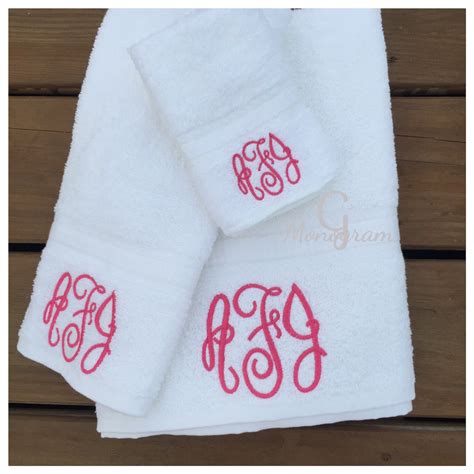 monogrammed bathroom towels|monogram towels fast delivery.